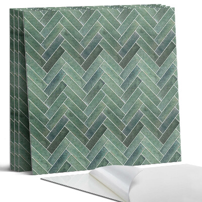 Pvc falburkolat négyzet 3D halszálkaminta