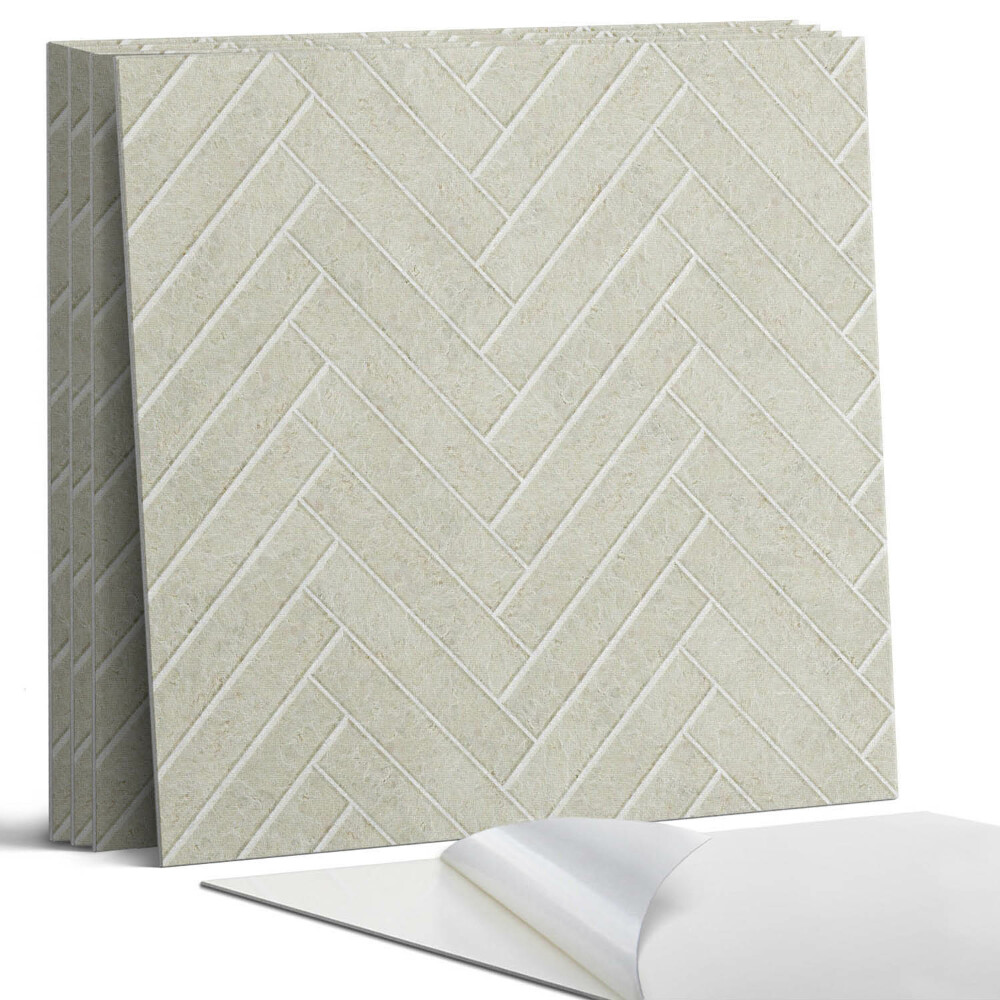 Falpanel négyzet Halszálkás minta