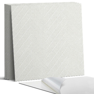 Pvc falburkolat négyzet Halszálkás minta