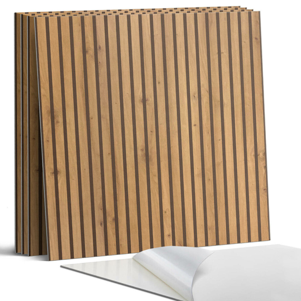 Pvc falburkolat négyzet Függőleges fa deszkák