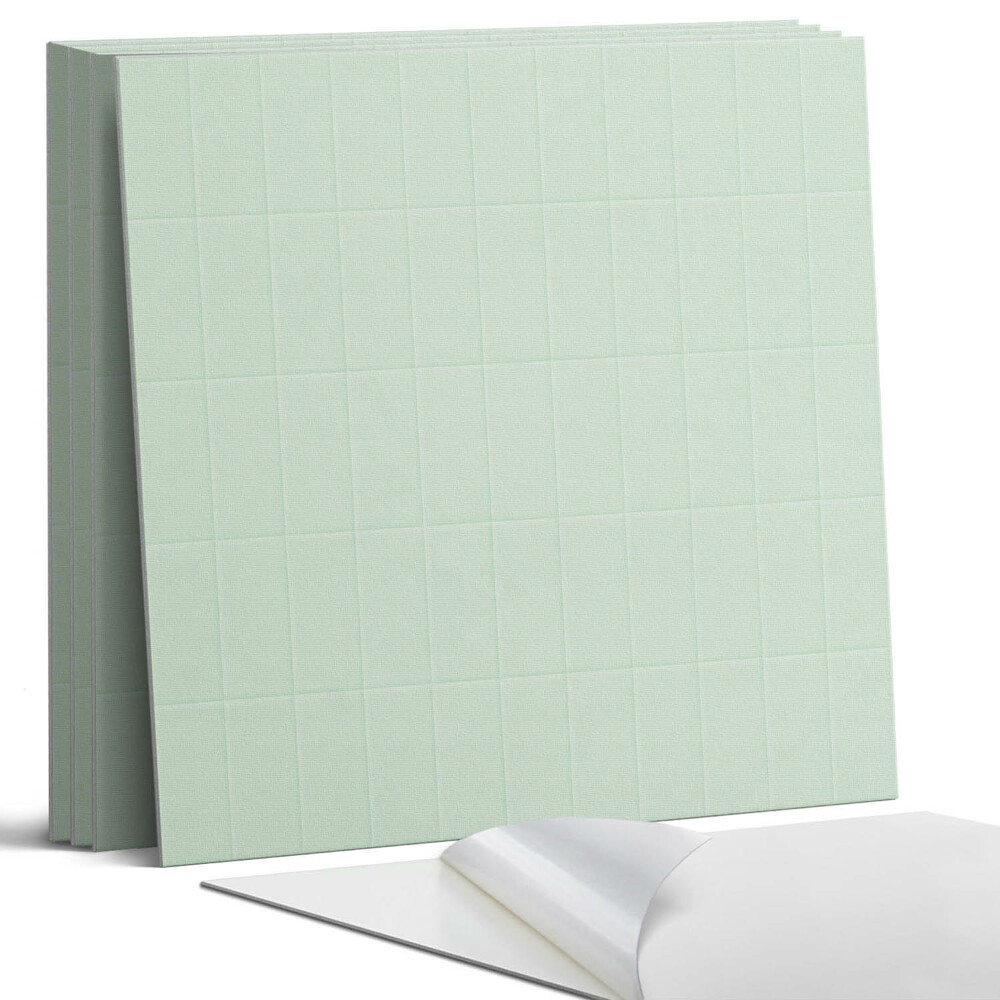 Falpanel négyzet Téglalap alakú csempék rácsban