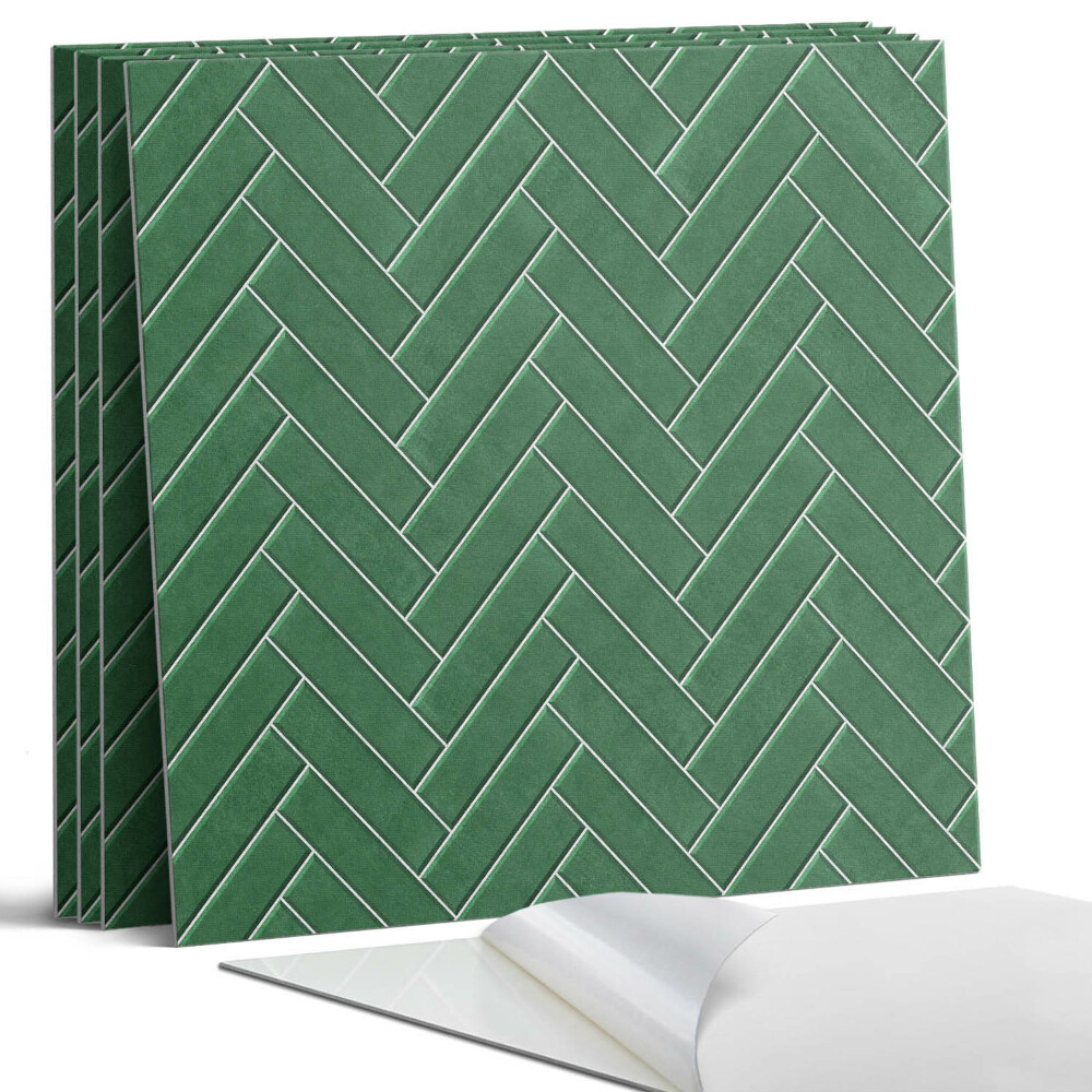 Pvc falburkolat négyzet Halszálkás minta a csempéken