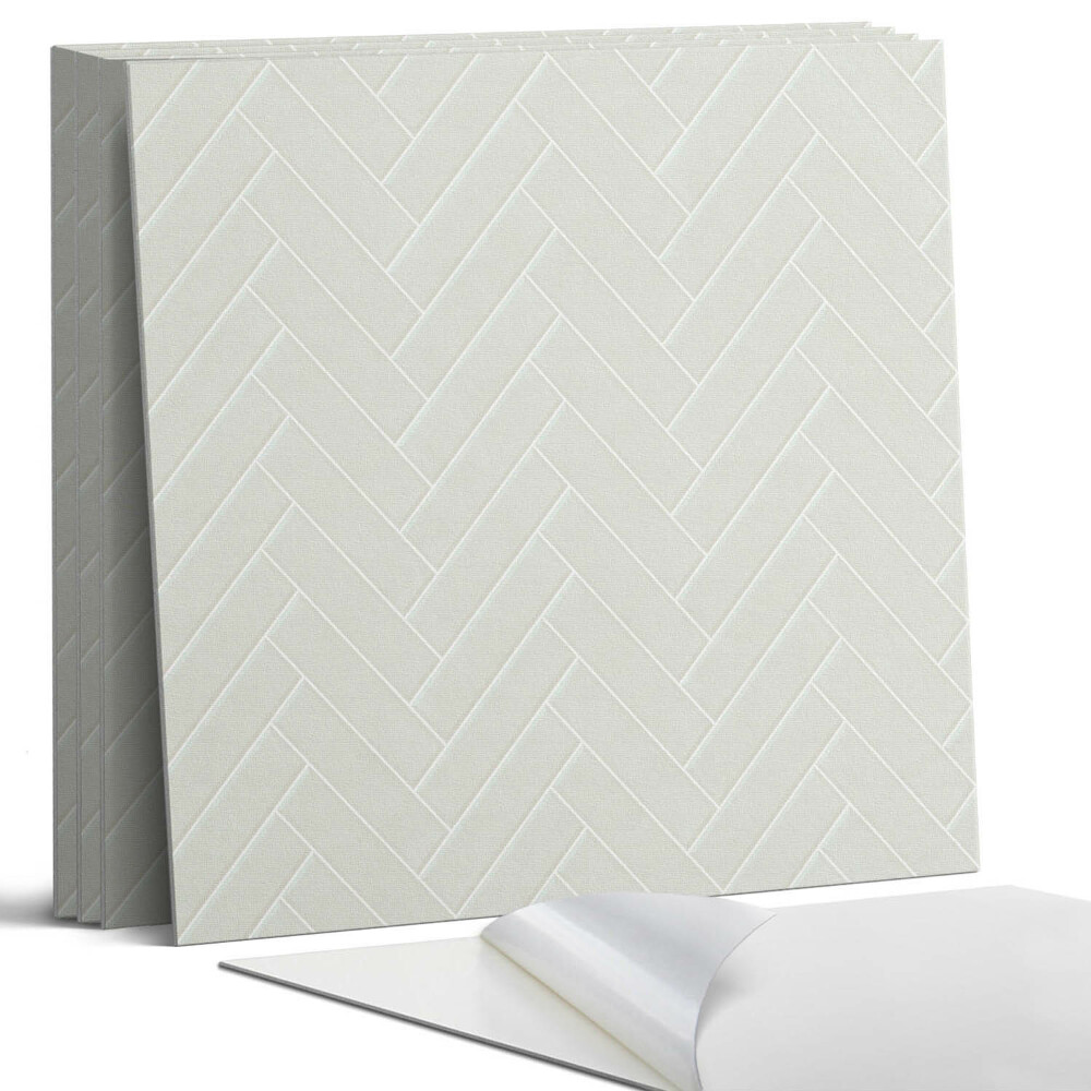 Pvc falburkolat négyzet Halszálkás minta