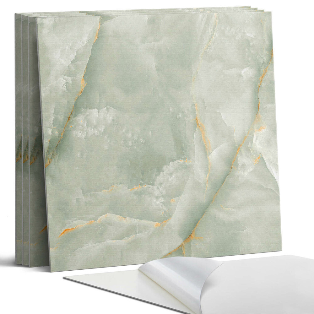 Pvc falburkolat négyzet Természetes márványminta