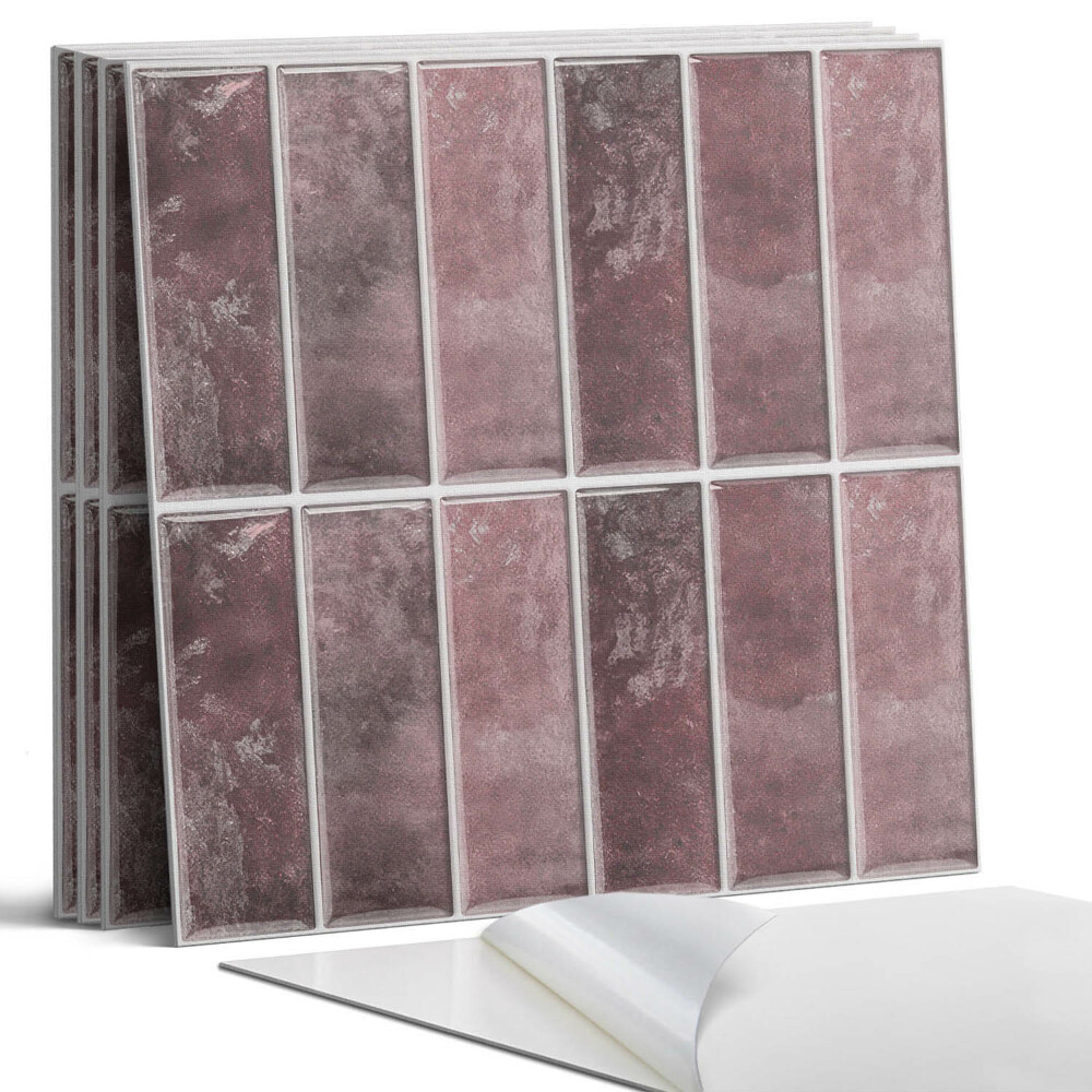 Pvc falburkolat négyzet Függőleges csíkok egy mozaikban