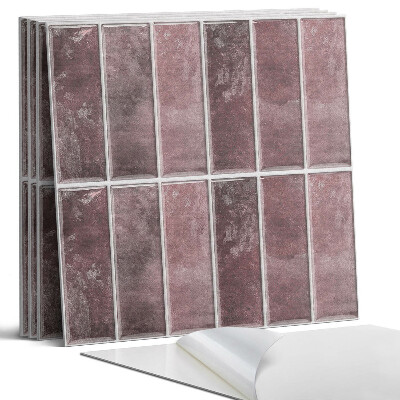 Pvc falburkolat négyzet Függőleges csíkok egy mozaikban