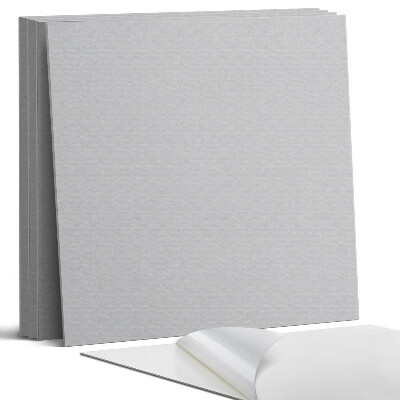 Öntapadó falburkolat négyzet Szín Világosszürke