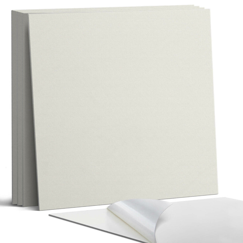 Öntapadó falburkolat négyzet Pasztell bézs színű