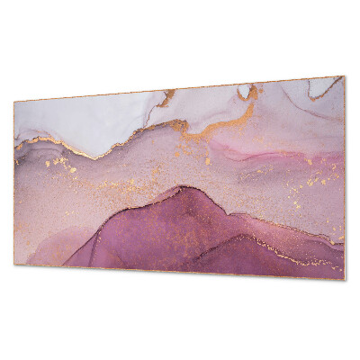 Dekorpanel falra Absztrakt táj hullámzó formákkal