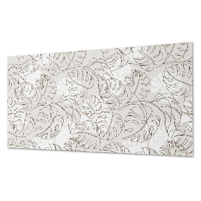 Dekorpanel falra Leveles minta egyenes vonalakban