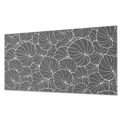 Pvc falpanel Finom levélminta