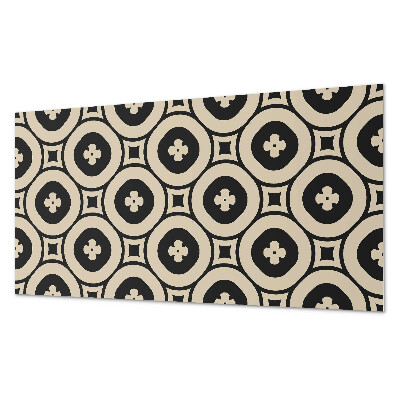 Dekorpanel falra Négyzet alakú geometriai alakzatok mintája