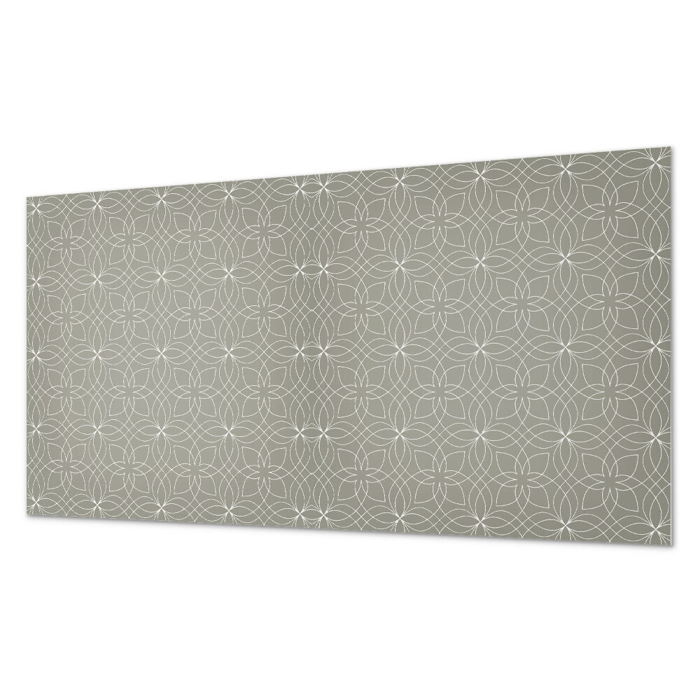 Pvc falburkolat Virágminta geometrikus stílusban