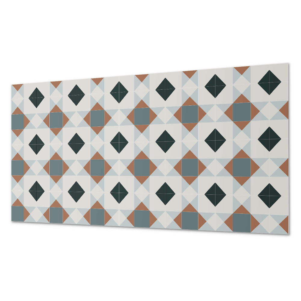 Pvc falpanel Csempézett geometrikus motívum