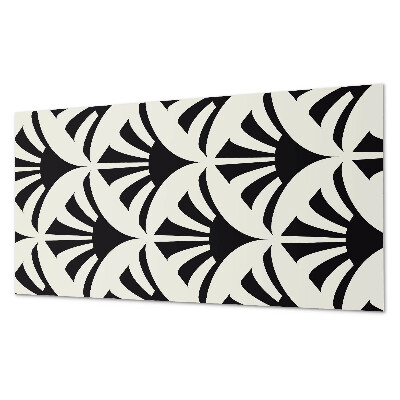 Pvc falpanel Zöld díszítések absztrakt stílusban