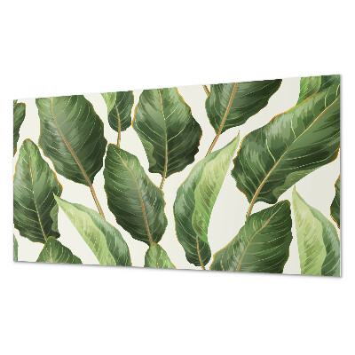Dekorpanel falra Trópusi levélminta