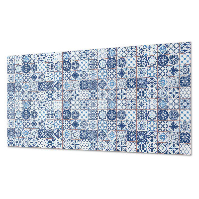 Pvc falpanel Rácsos mozaikok színes mintákban