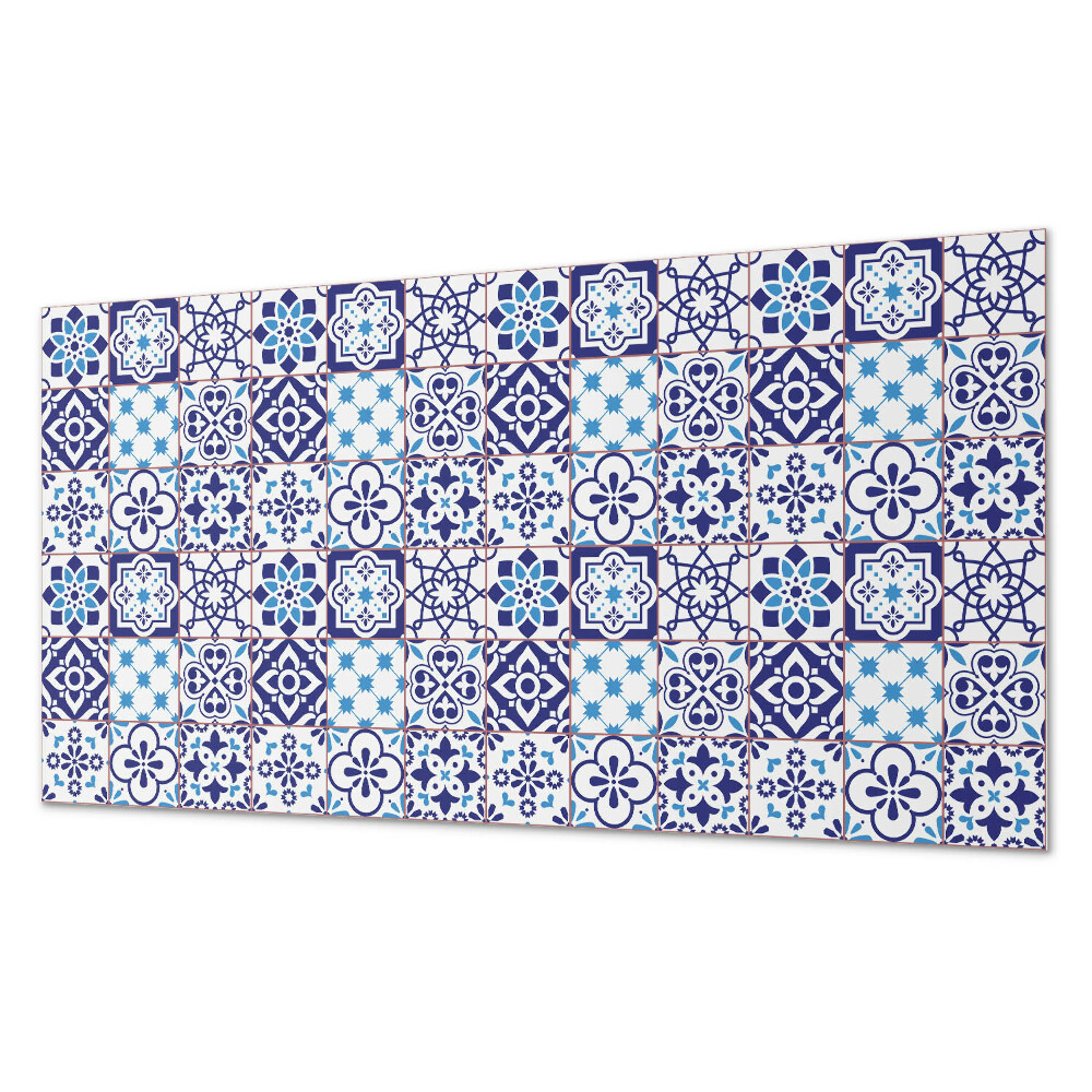 Dekorpanel falra Mozaik virágos részletekkel