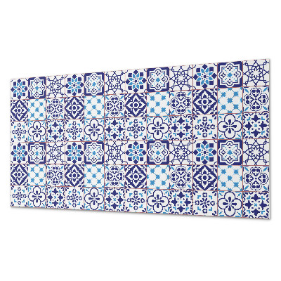 Dekorpanel falra Mozaik virágos részletekkel