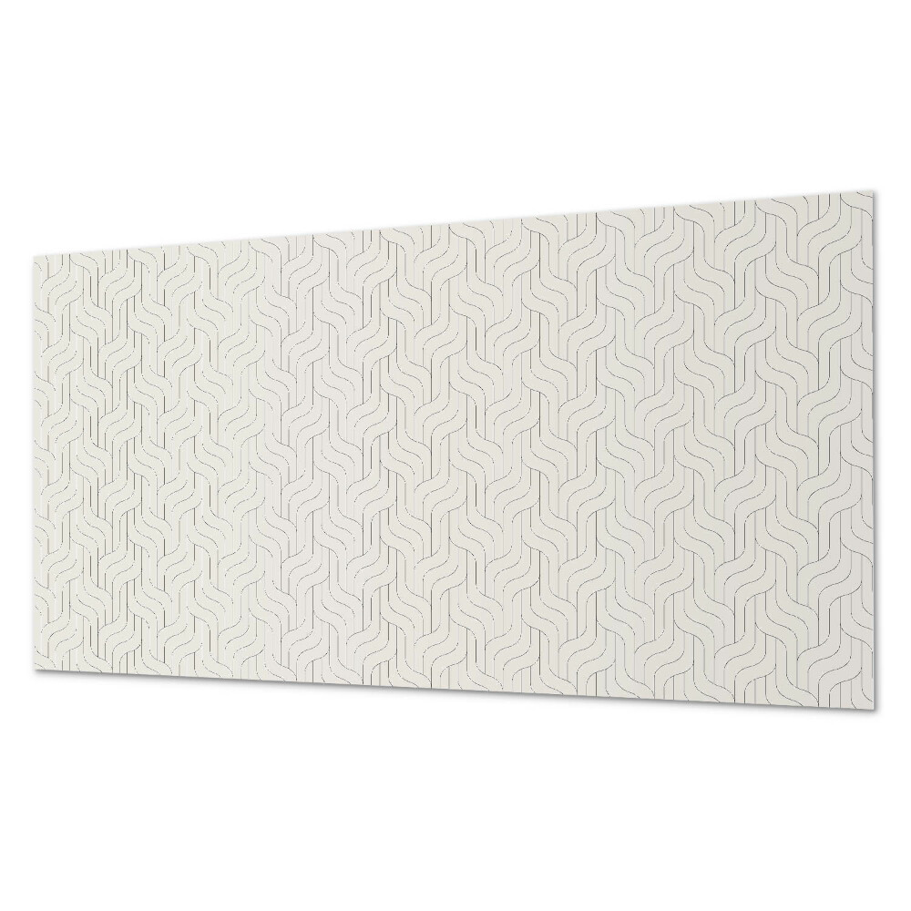 Dekorpanel falra Hullámok finom motívumban