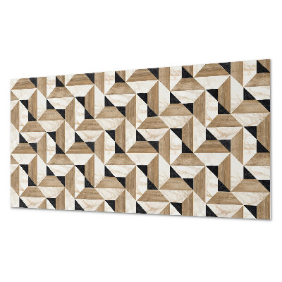 Pvc falburkolat Háromszög alakú absztrakt motívum