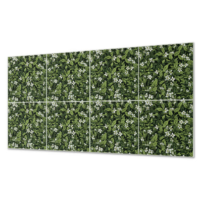 Pvc falpanel Virágkötészet levelekkel