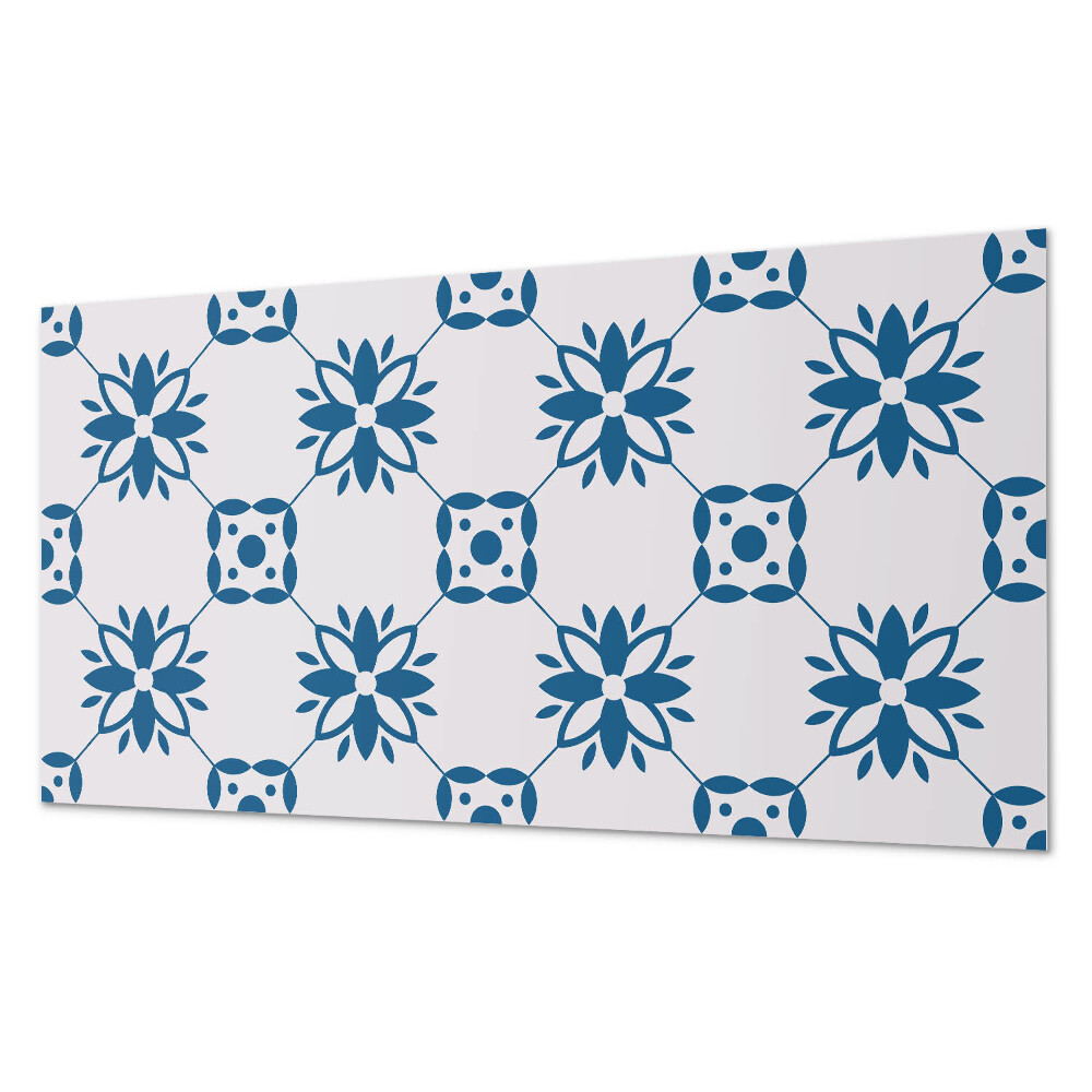 Pvc falburkolat Virágmotívum zöld levelekkel