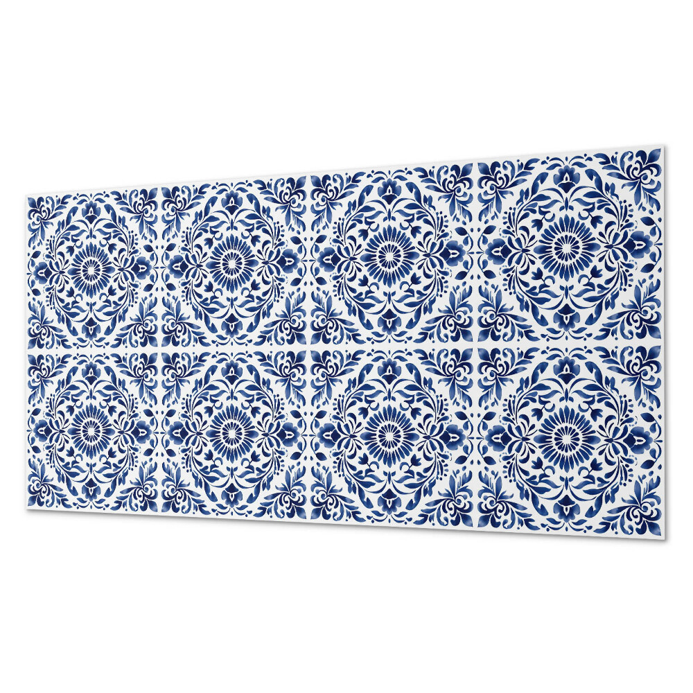 Dekorpanel falra Virágmotívum díszítőelemekkel