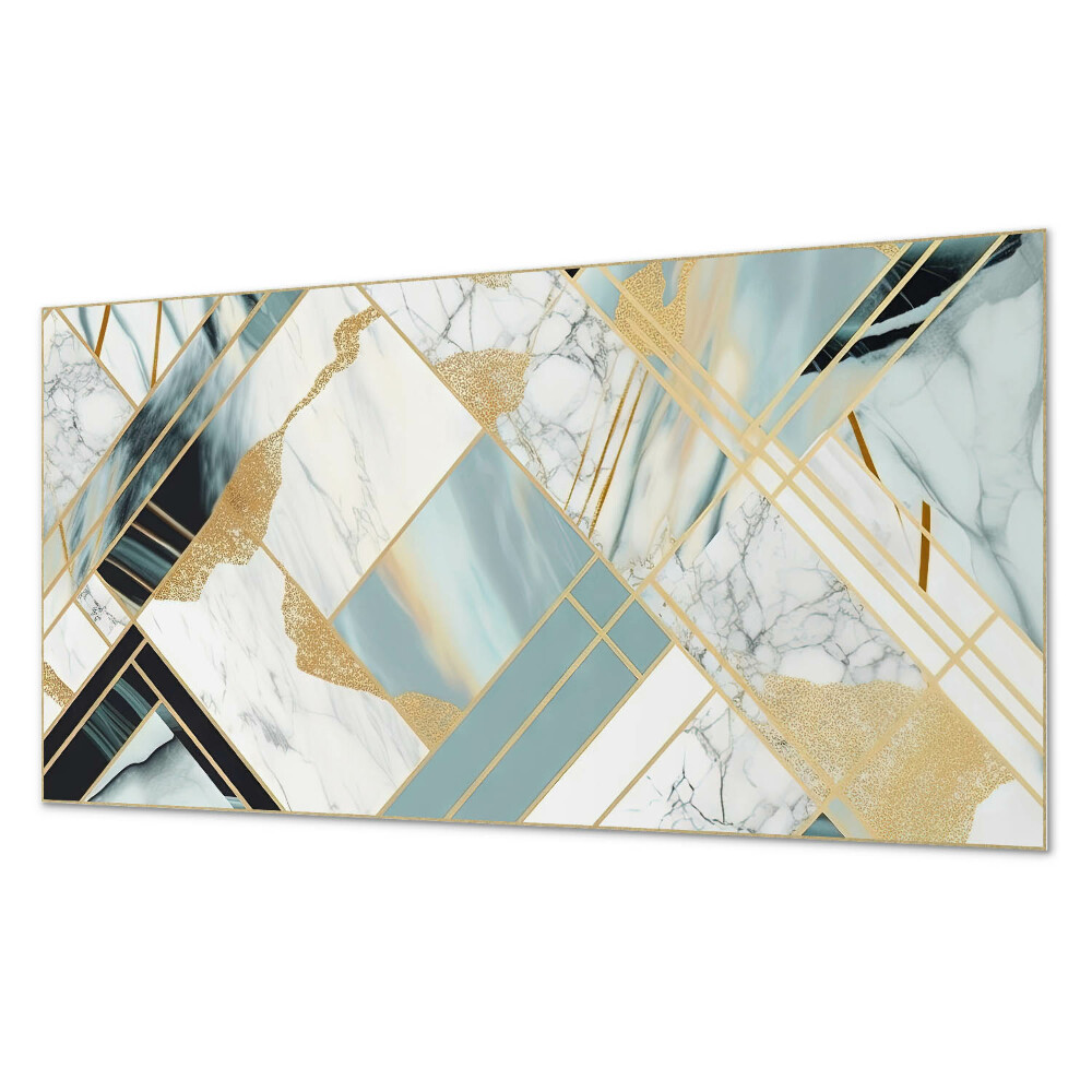 Dekorpanel falra Márvány geometriai alakzatok