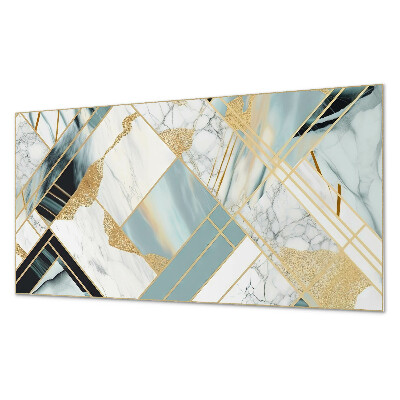 Dekorpanel falra Márvány geometriai alakzatok