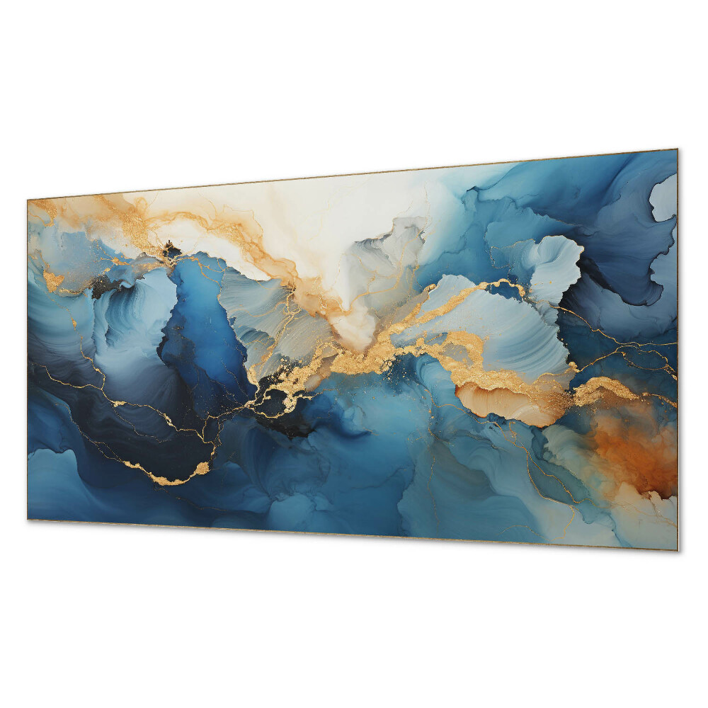 Pvc falpanel Hullámok absztrakt stílusban