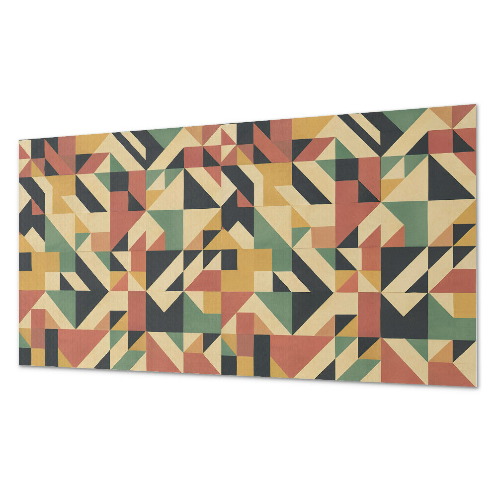 Dekorpanel falra Geometrikus absztrakció modern stílusban