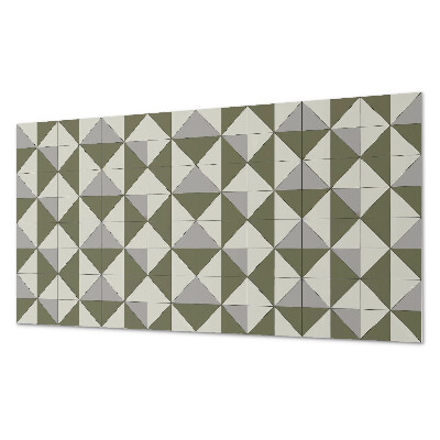 Dekorpanel falra Háromszög alakú geometria