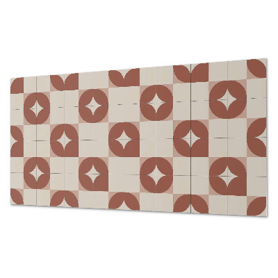 Dekorpanel falra Geometrikus motívum körökkel