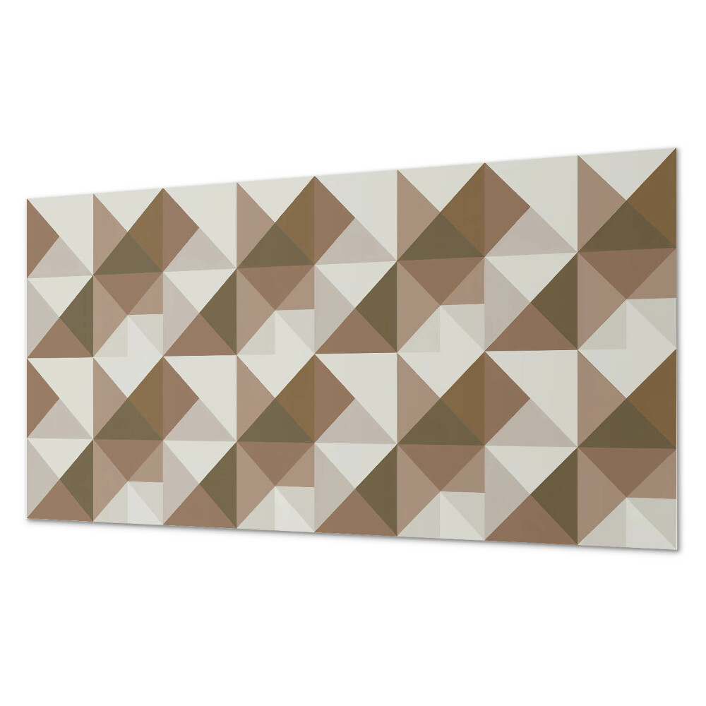 Pvc falpanel Háromszög geometria modern stílusban