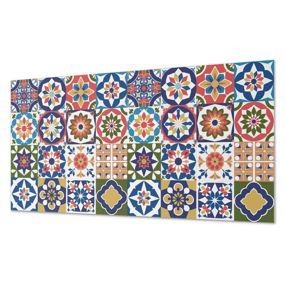 Pvc falburkolat Mozaik négyzetek vonzó elrendezésben