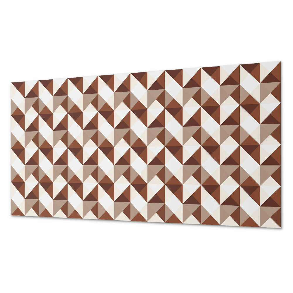 Pvc falburkolat Háromszög geometria modern stílusban