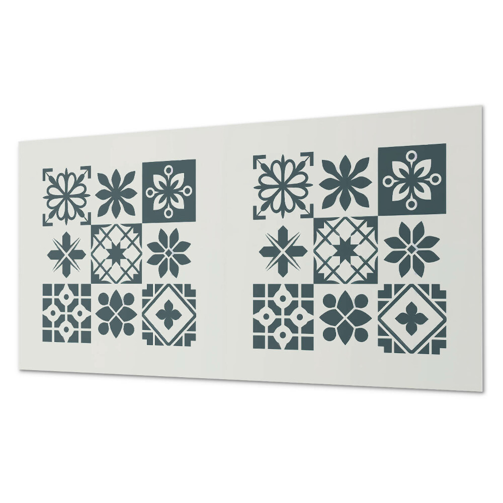 Dekorpanel falra Geometriai elrendezések a tervezésben