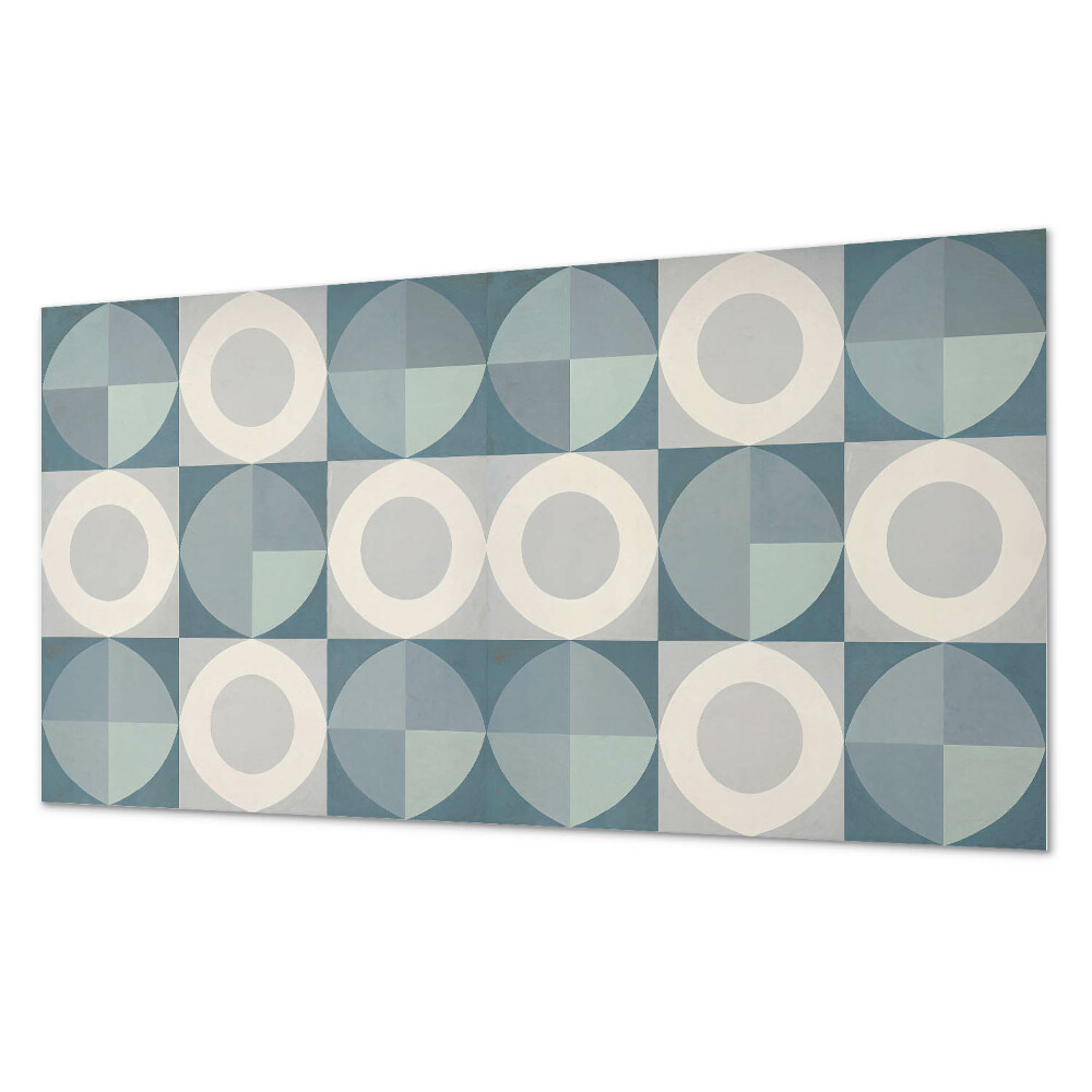 Dekorpanel falra Formák és körök harmóniában