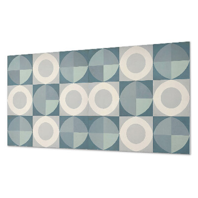 Dekorpanel falra Formák és körök harmóniában