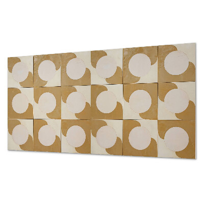 Pvc falburkolat Geometriai körök és ívek mintája