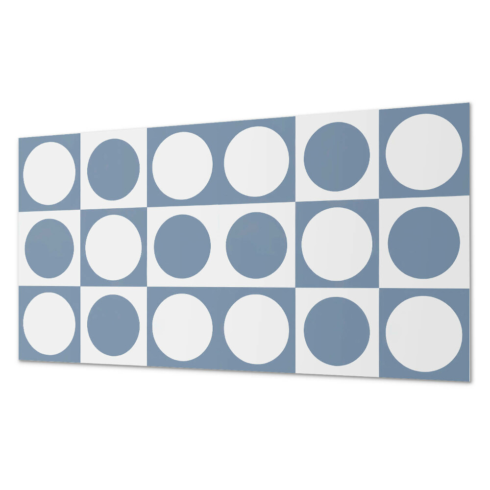 Pvc falpanel Kör alakú minták hálós kompozícióban