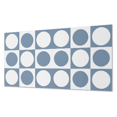 Pvc falpanel Kör alakú minták hálós kompozícióban