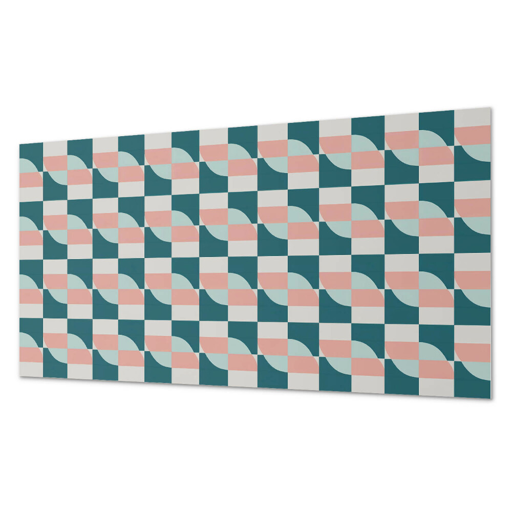 Pvc falpanel Kockás geometrikus motívum