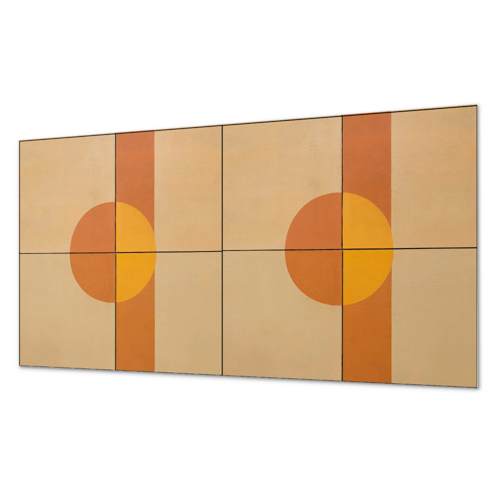 Pvc falburkolat Modern geometriai formák motívuma