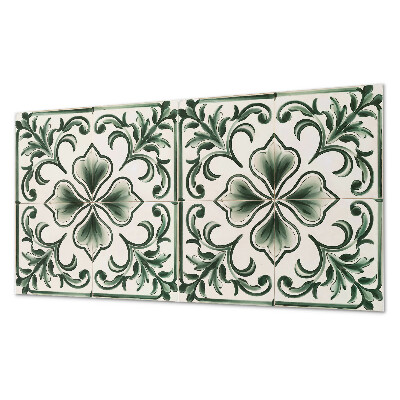 Dekorpanel falra Levelek és szívek motívuma