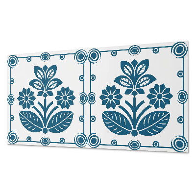 Pvc falpanel Virágdekoratív motívum