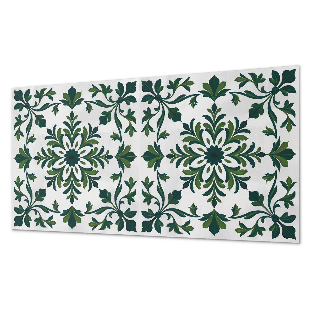 Pvc falpanel Növényminta dekoratív részletekkel