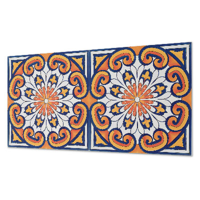 Dekorpanel falra Virágmotívum színes háttéren