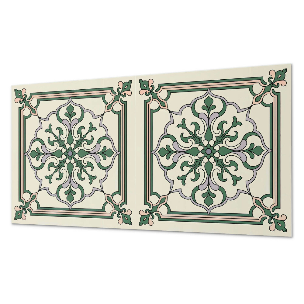 Pvc falpanel Virágmotívum díszítő részletekkel